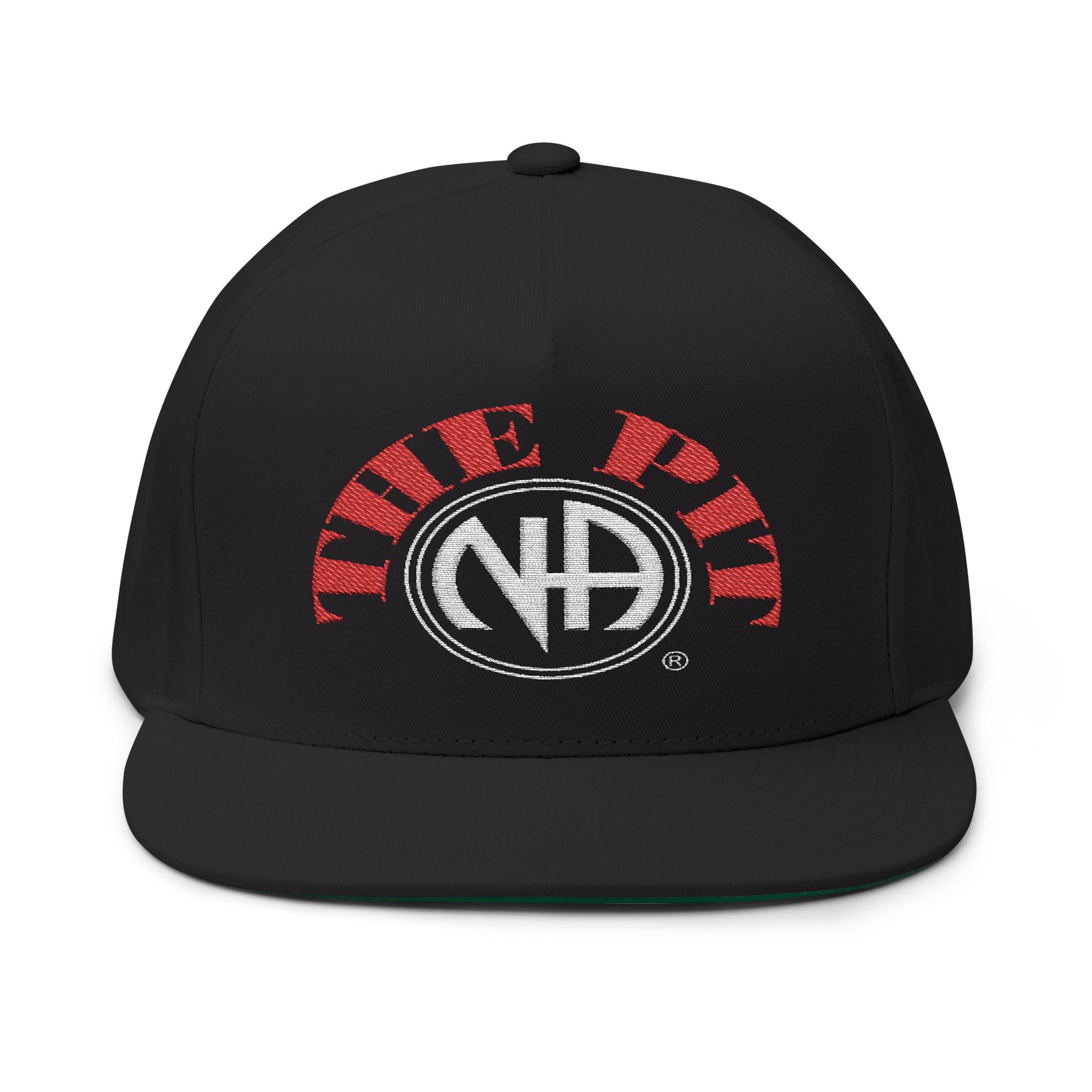 The Pit - Embroidered Flat Bill Snapback