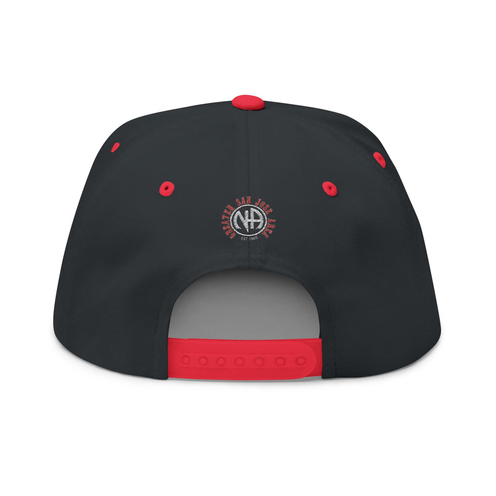 The Pit - Embroidered Flat Bill Snapback
