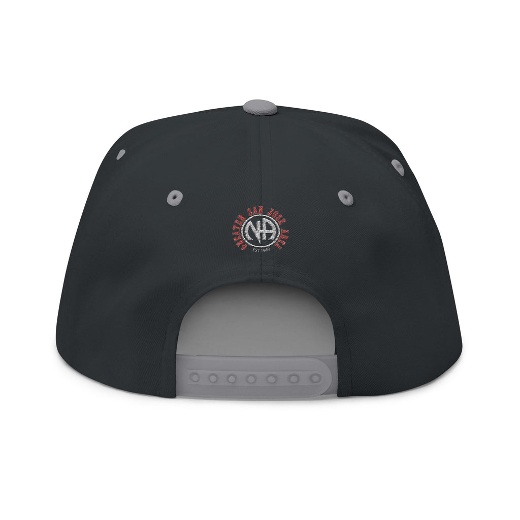 The Pit - Embroidered Flat Bill Snapback