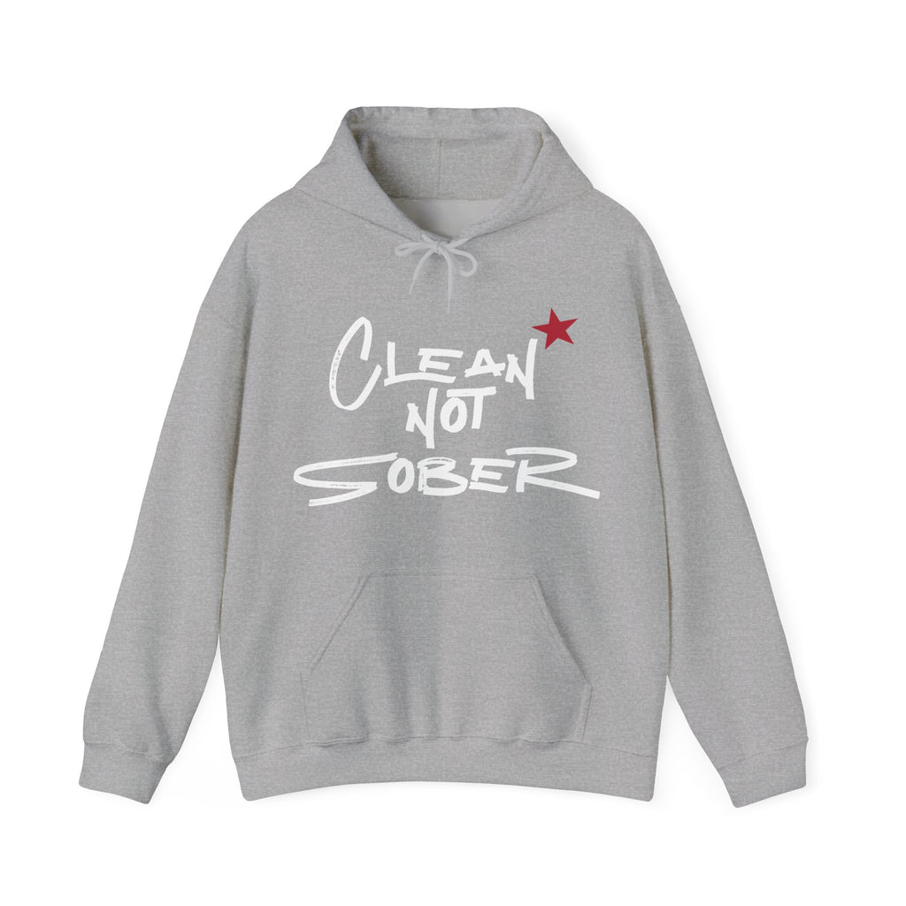 Clean Not Sober Hoodie