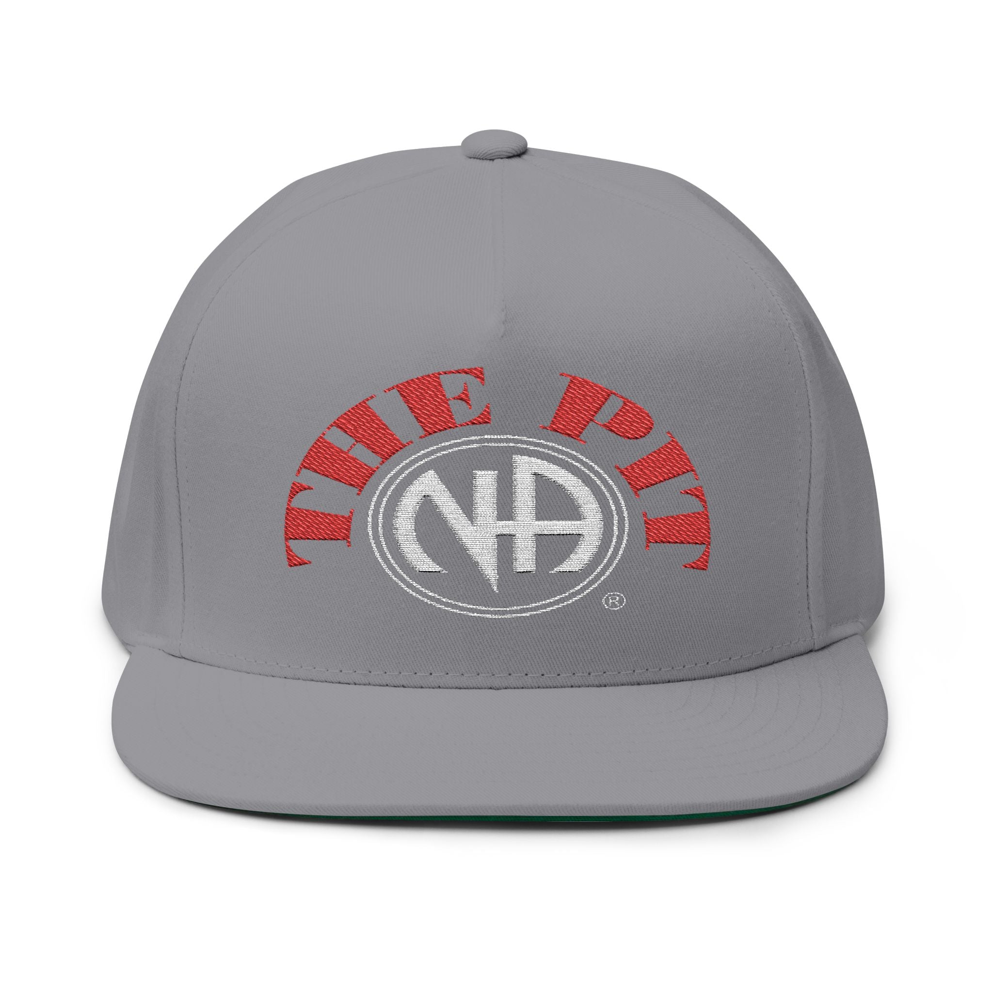 The Pit - Embroidered Flat Bill Snapback