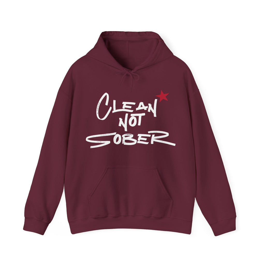 Clean Not Sober Hoodie