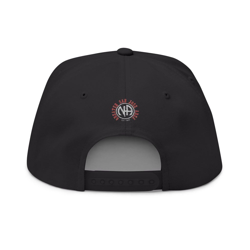 The Pit - Embroidered Flat Bill Snapback
