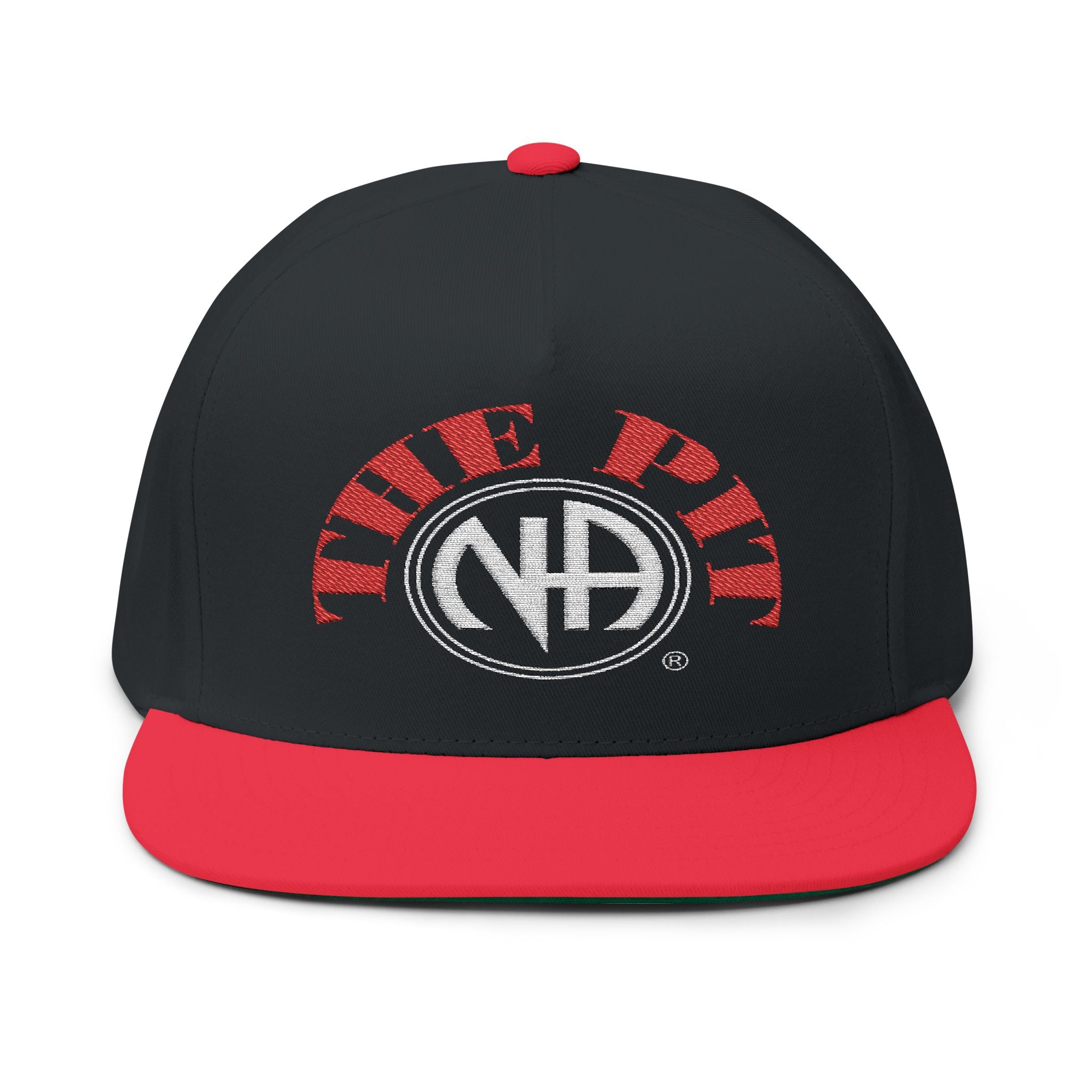 The Pit - Embroidered Flat Bill Snapback